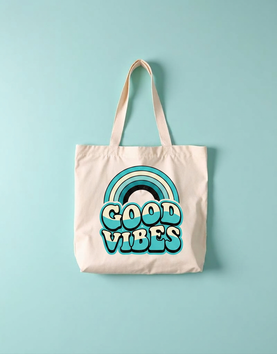 Tote blank product — natural cotton · DTG